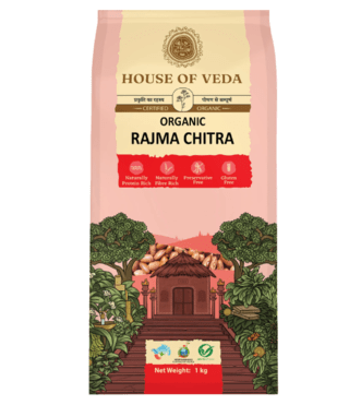 Savour The Richness Of Organic Rajma Chitra From House Of Veda